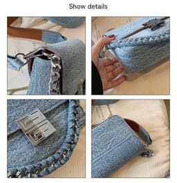 image-New Western Style All-matching Wide Shoulder Strap Crossbody Super Hot Small Square Bag