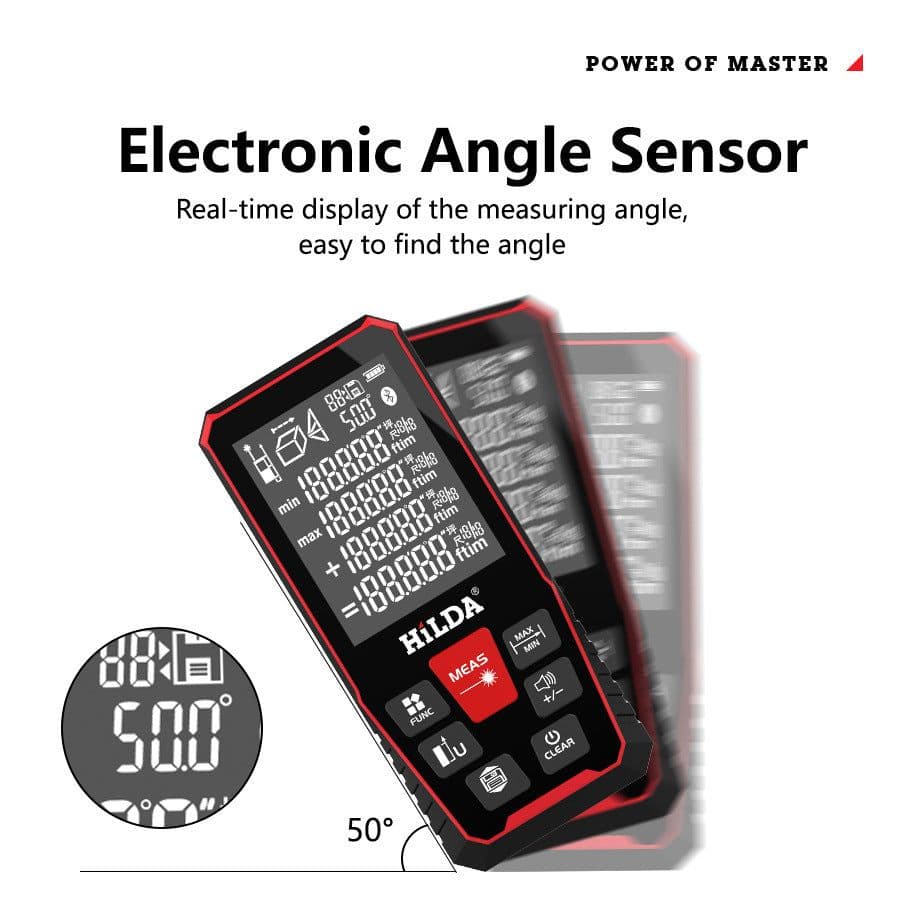 image-Laser Rangefinder 120 M 100 M Measuring Room Building Rangefinder Laser Rangefinder No Rangefinder