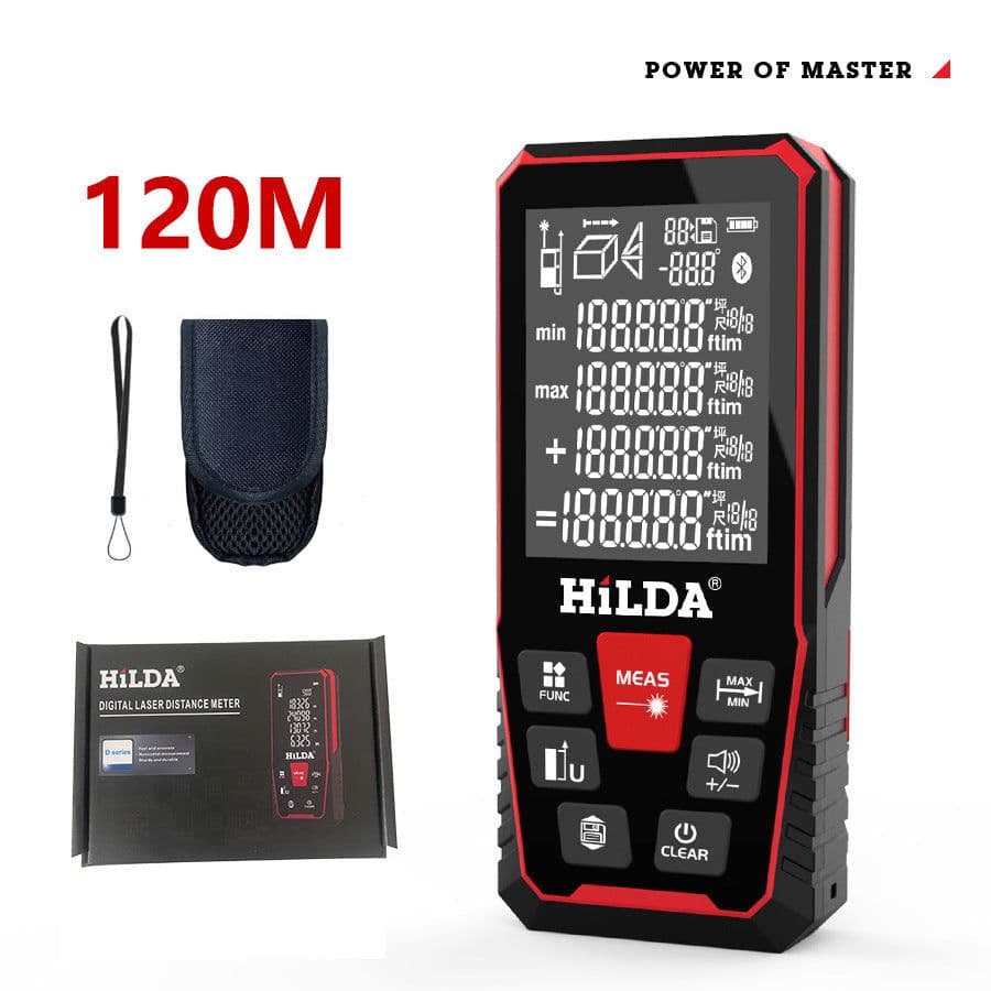 image-Laser Rangefinder 120 M 100 M Measuring Room Building Rangefinder Laser Rangefinder No Rangefinder