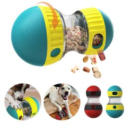 image-Food Dispensing Dog Toy Tumbler Leaky Food Ball Puzzle Toys Interactive Slowly Feeding Protect Stomach Increase Intelligence Pets Toy Pet Products