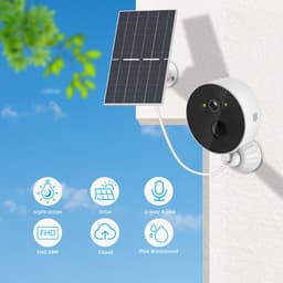 image-Solar Cell Monitoring Camera Outdoor Low Power Consumption