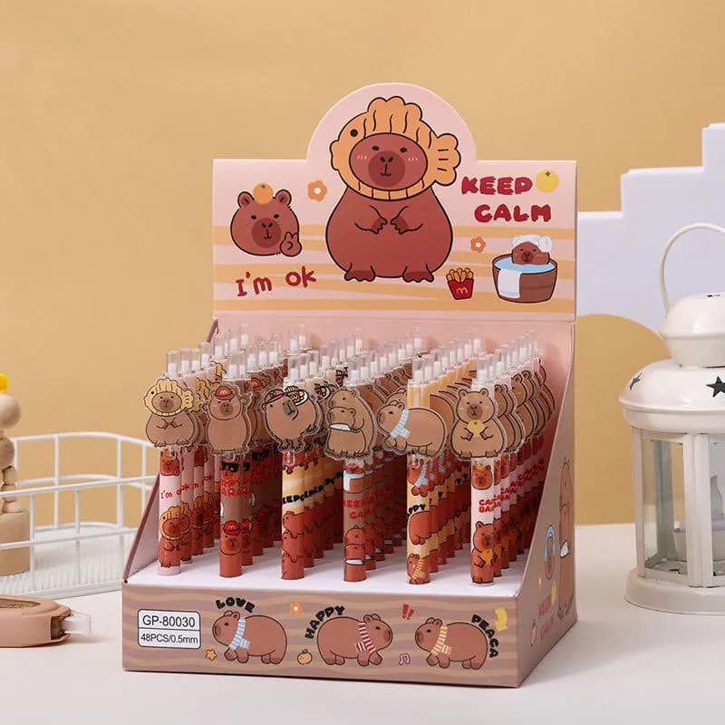 image-Cartoon Bear Acrylic Paster Pressing Pen