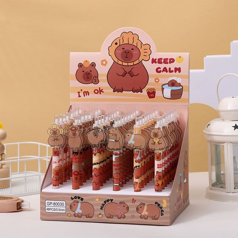 image-Cartoon Bear Acrylic Paster Pressing Pen