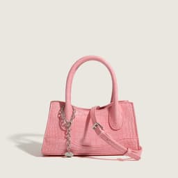 image-New Minority Fashion Square Solid Color Casual Shoulder Messenger Bag For Women