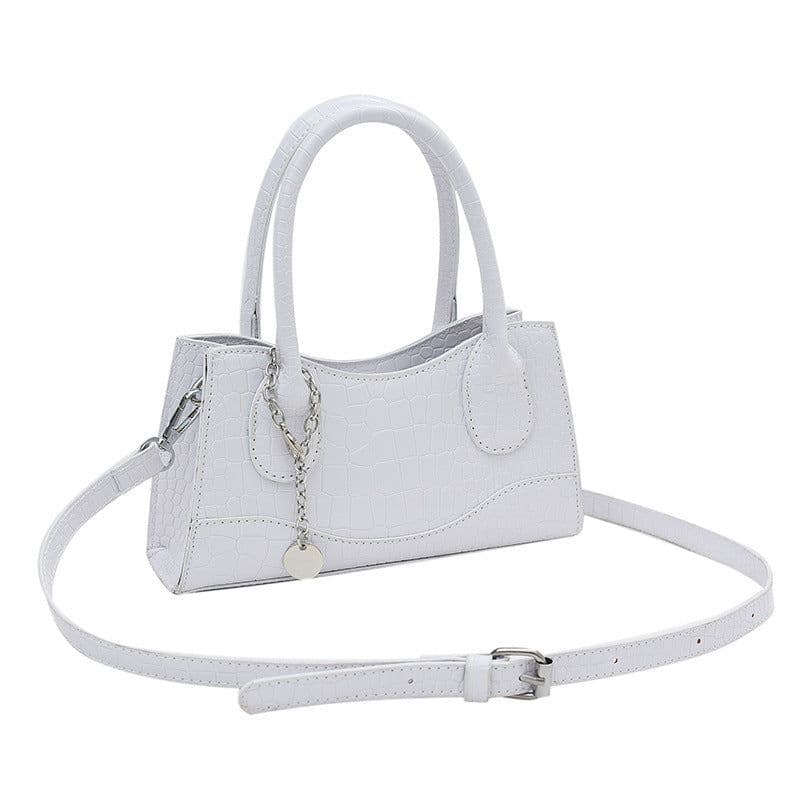 image-New Minority Fashion Square Solid Color Casual Shoulder Messenger Bag For Women