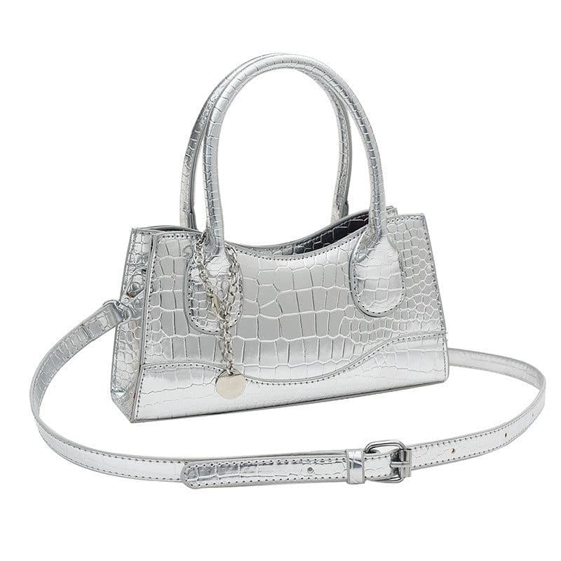 image-New Minority Fashion Square Solid Color Casual Shoulder Messenger Bag For Women