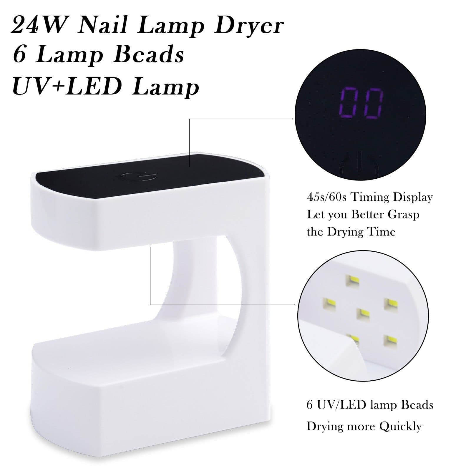 image-USB Mini Hot Lamp Small Q8 Nail Tip Lamp