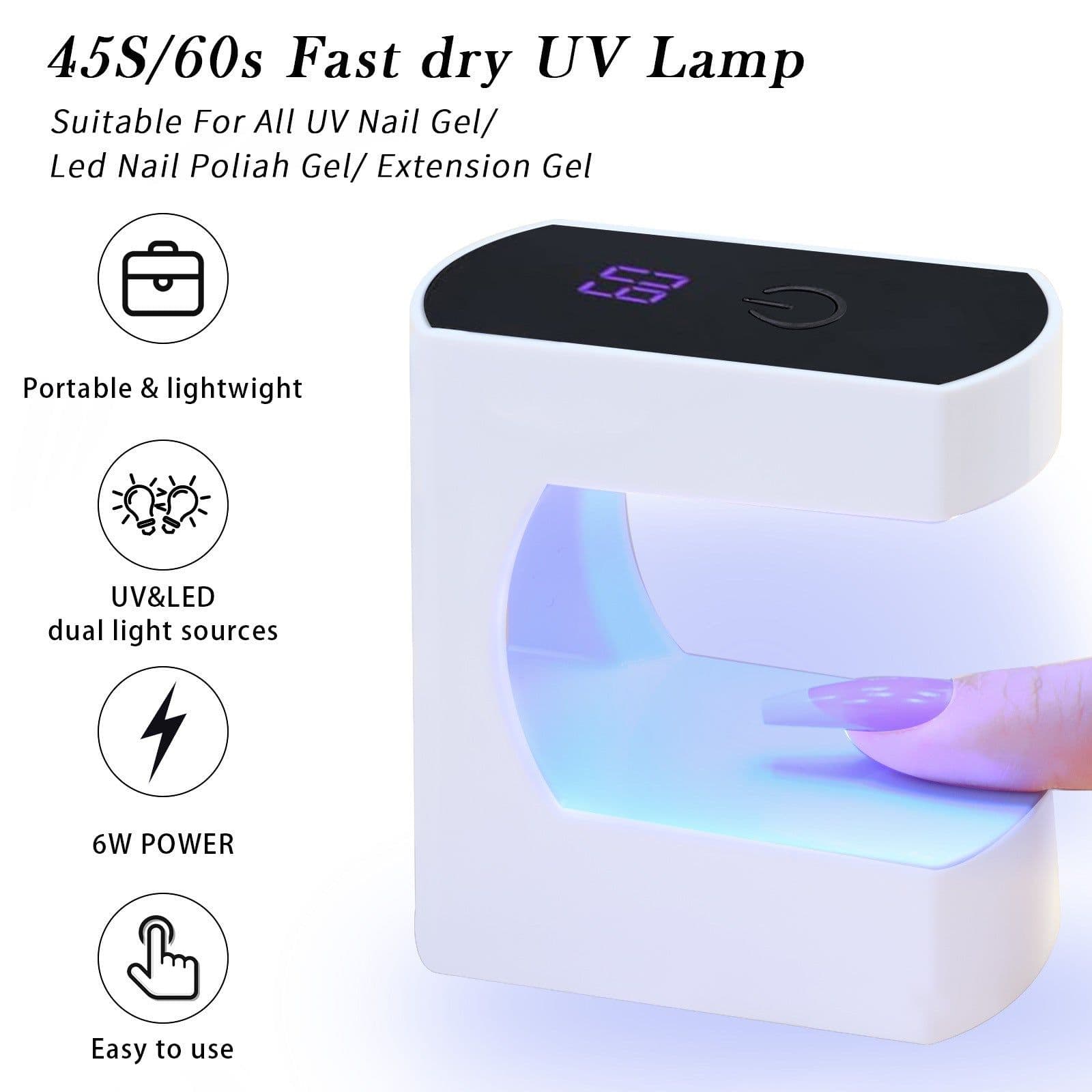 image-USB Mini Hot Lamp Small Q8 Nail Tip Lamp