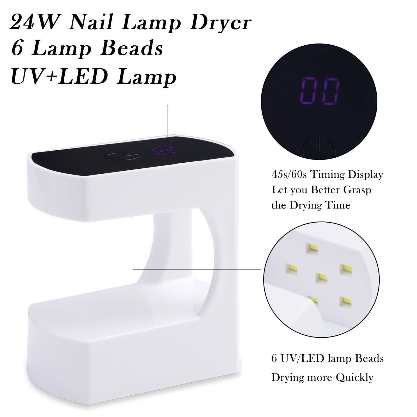 image-USB Mini Hot Lamp Small Q8 Nail Tip Lamp