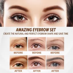 image-Brow Cream Suit Three-dimensional Wild Sweat-proof Smooth