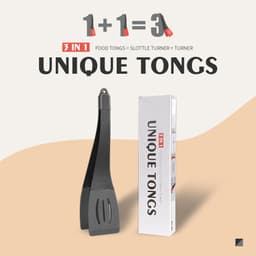 image-3 In 1 Frying Spatula Clip Silicone Food Clip Frying Steak Pancakes Shovel Slotted Turners Kitchen Tools Cooking Utensils Kitchen Gadgets