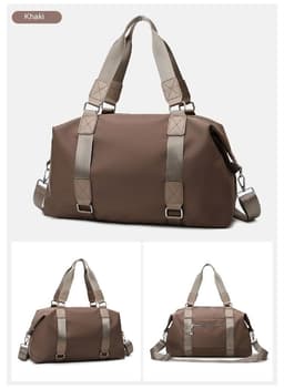 image-Travel Bag For Women Handheld Lightweight Dry Wet Separation