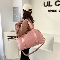 image-Travel Bag For Women Handheld Lightweight Dry Wet Separation