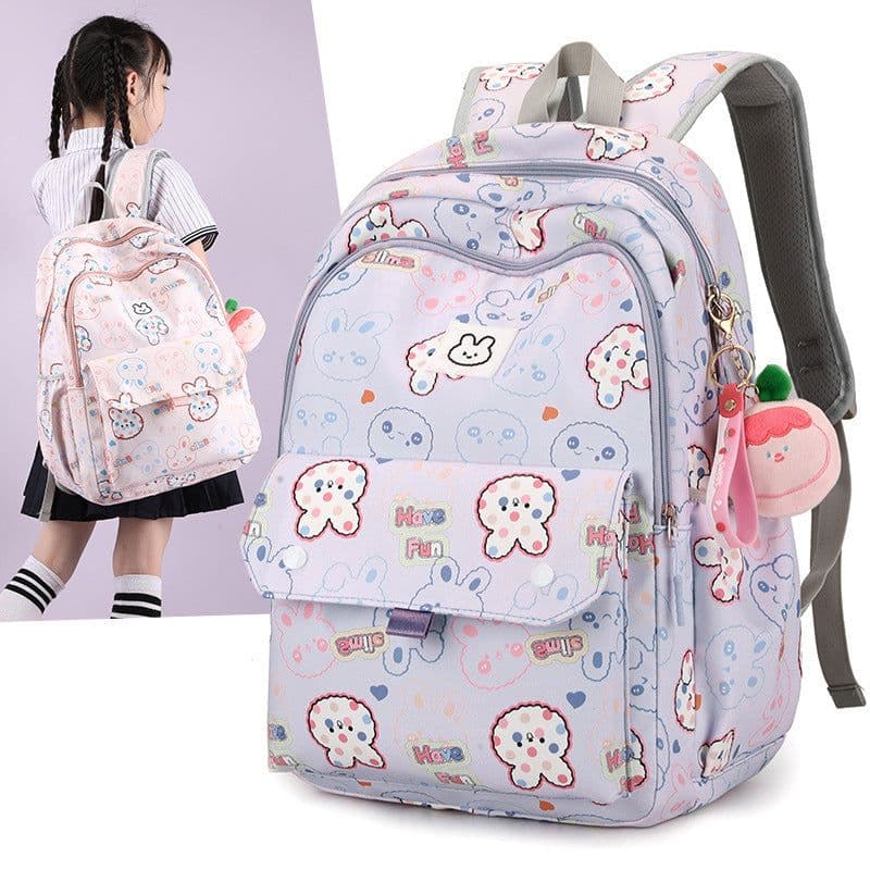 image-Cute Girls' Lightweight Multi-layer Primary School Student Large Capacity Schoolbags