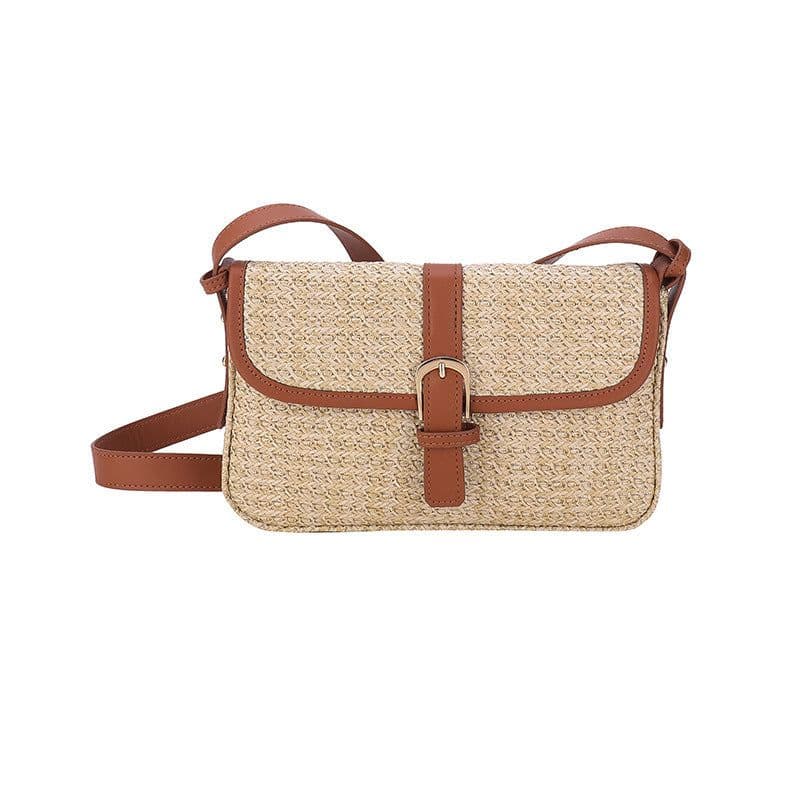 image-Women's Fashion Summer Straw Shoulder Bag