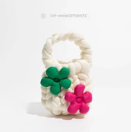 image-Hand-woven Bag Coarse Yarn Sweet Girl Style Hand Bag
