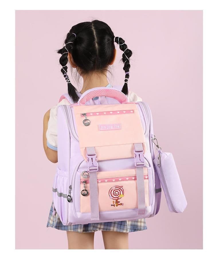 image-Casual Large Capacity Cartoon Japanese Backpack
