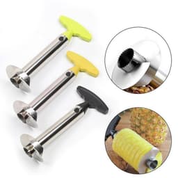image-Pineapple Slicer Peeler Cutter Parer Knife Stainless Steel