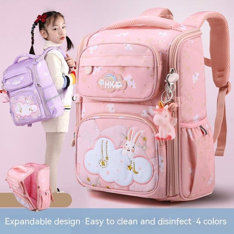 image-Lightweight Western Style Three-dimensional Schoolbag For Primary School Students