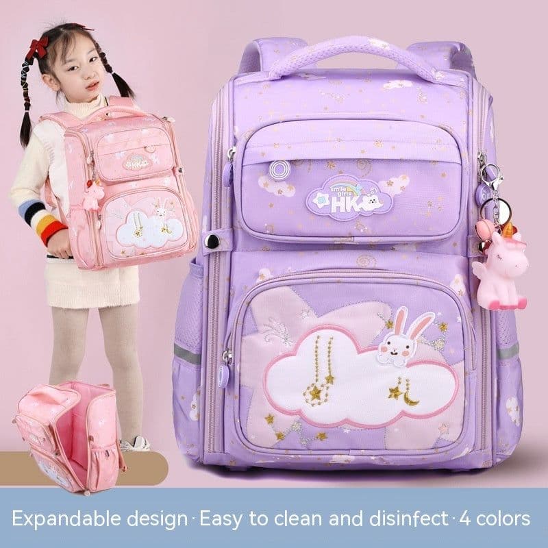 image-Lightweight Western Style Three-dimensional Schoolbag For Primary School Students