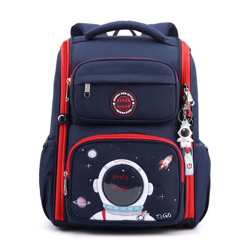 image-Lightweight Western Style Three-dimensional Schoolbag For Primary School Students
