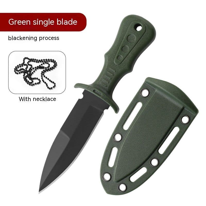 image-Outdoor Knife Straight Knife Camping Portable Fruit Knife
