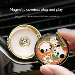 image-Panda Hot Pot Car Fragrance Outlet Perfume Decoration