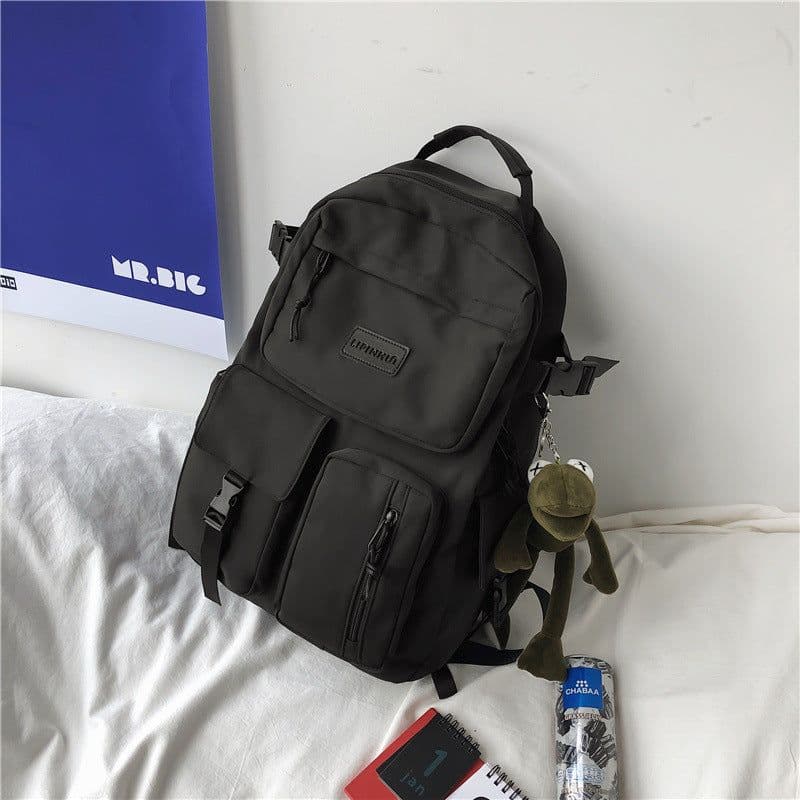 image-Female Korean High School Mori Style Japanese Backpack Schoolbag