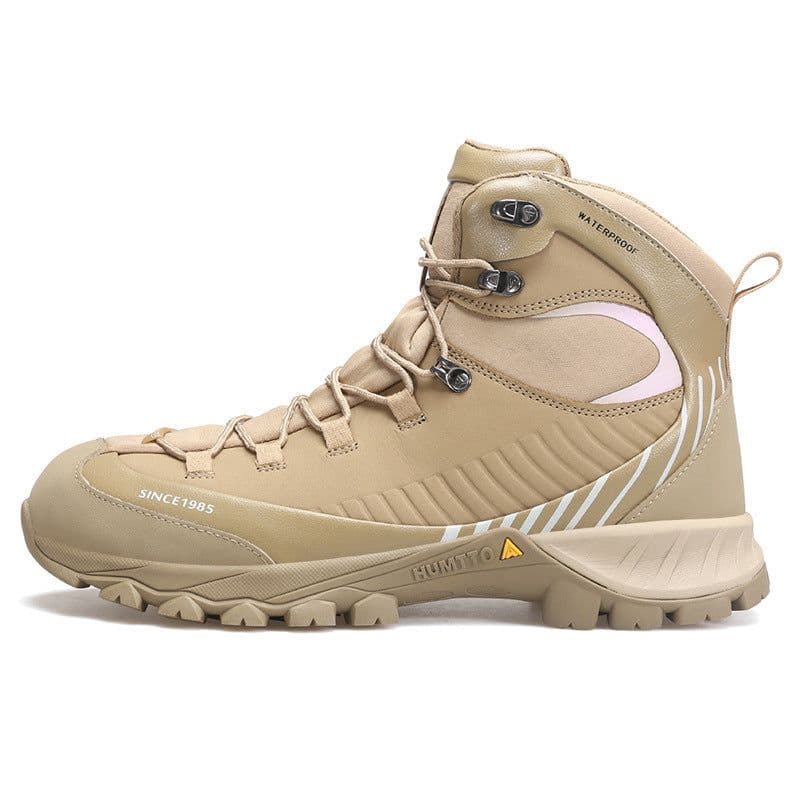 image-High-top Waterproof Shoes Soft Bottom Non-slip Leather