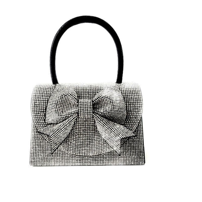 image-European And American Entry Lux Rhinestone Bag Portable