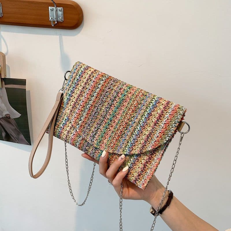 image-Casual Ethnic Style Woven Bag Women