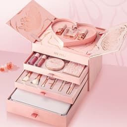 image-Christmas For Girls Cosmetics Lipstick Set Of Beauty Gift Box