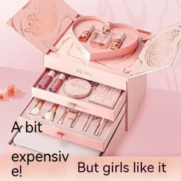 image-Christmas For Girls Cosmetics Lipstick Set Of Beauty Gift Box