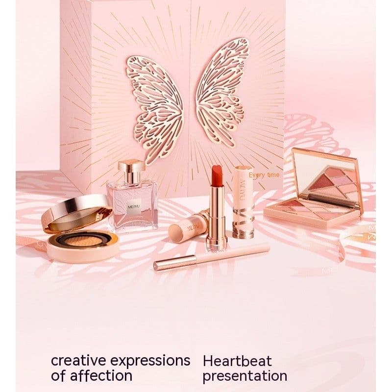 image-Christmas For Girls Cosmetics Lipstick Set Of Beauty Gift Box