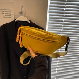 image-Japanese Ins Trendy Sporty Simplicity Crossbody Bag