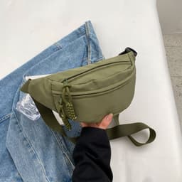 image-Japanese Ins Trendy Sporty Simplicity Crossbody Bag