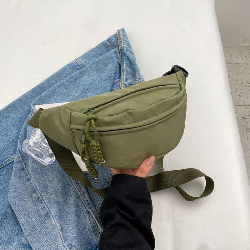 image-Japanese Ins Trendy Sporty Simplicity Crossbody Bag