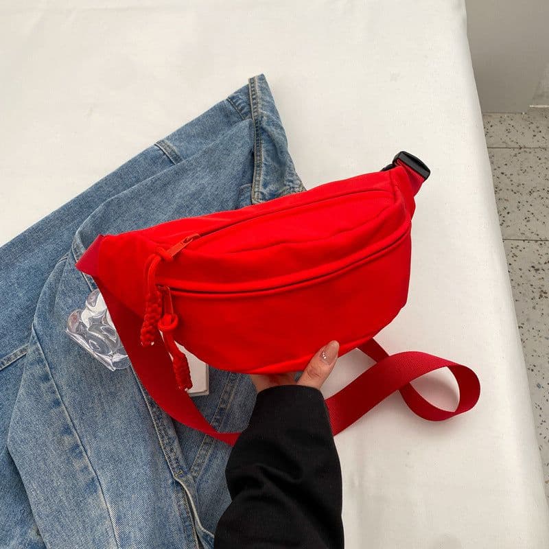 image-Japanese Ins Trendy Sporty Simplicity Crossbody Bag