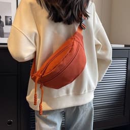 image-Japanese Ins Trendy Sporty Simplicity Crossbody Bag