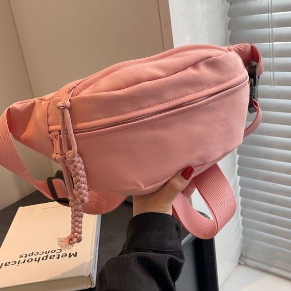 image-Japanese Ins Trendy Sporty Simplicity Crossbody Bag