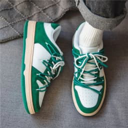 image-Casual Breathable Platform Low-top Lace-up Sneaker