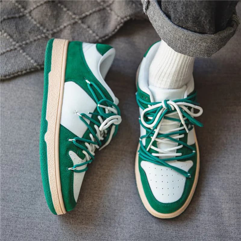image-Casual Breathable Platform Low-top Lace-up Sneaker