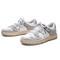image-Casual Breathable Platform Low-top Lace-up Sneaker