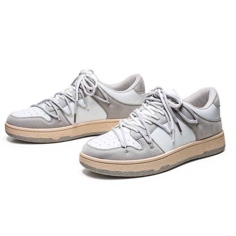 image-Casual Breathable Platform Low-top Lace-up Sneaker