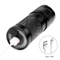 image-White Laser Long-range Power Torch Aluminum Alloy Zoom