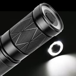image-White Laser Long-range Power Torch Aluminum Alloy Zoom