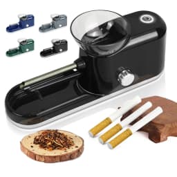 image-Automatic Cigaret Rolling Machine Electric Tobacco Filling Maker Cigarette Joint Roll Machine Smoking Accessories