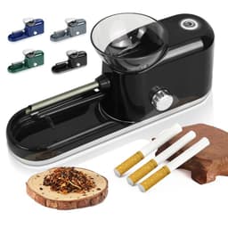 image-Automatic Cigaret Rolling Machine Electric Tobacco Filling Maker Cigarette Joint Roll Machine Smoking Accessories