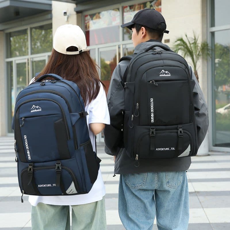 image-Large Capacity Travel Leisure Sports Outdoor Luggage Hiking Backpack Waterproof Schoolbag