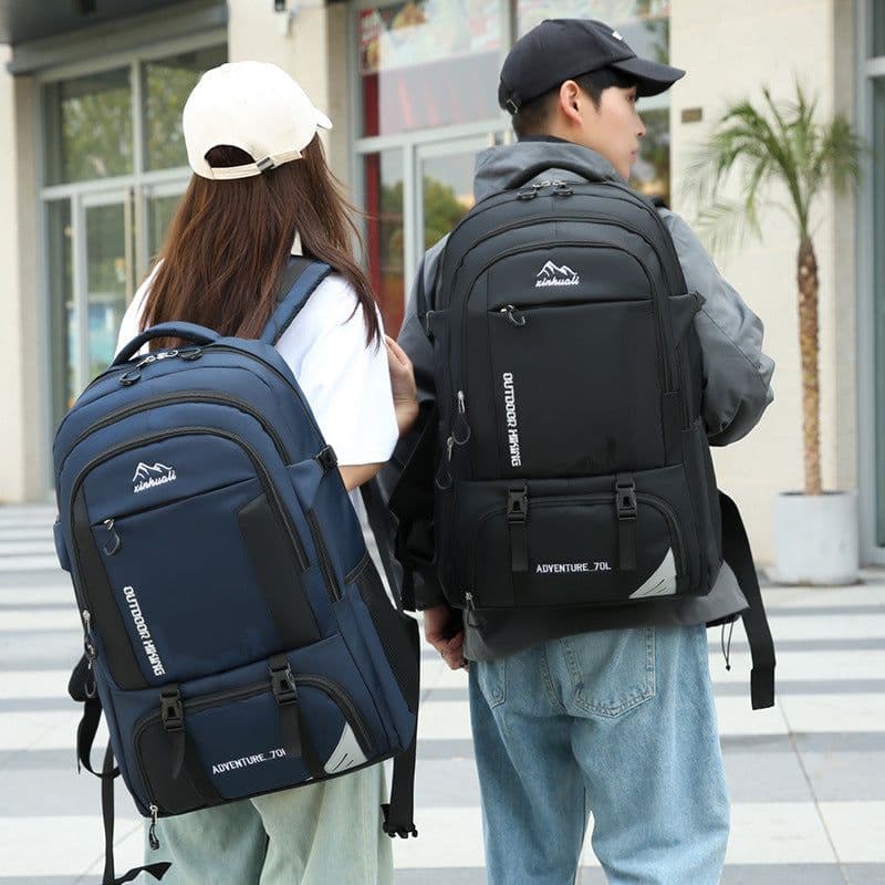 image-Large Capacity Travel Leisure Sports Outdoor Luggage Hiking Backpack Waterproof Schoolbag
